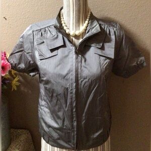 🎁 MONÍSIMO Gray Jacket, short SLEVES